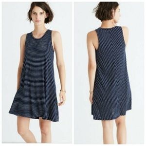 Madewell Highpoint‎ Tank Dress Chevron Stripe